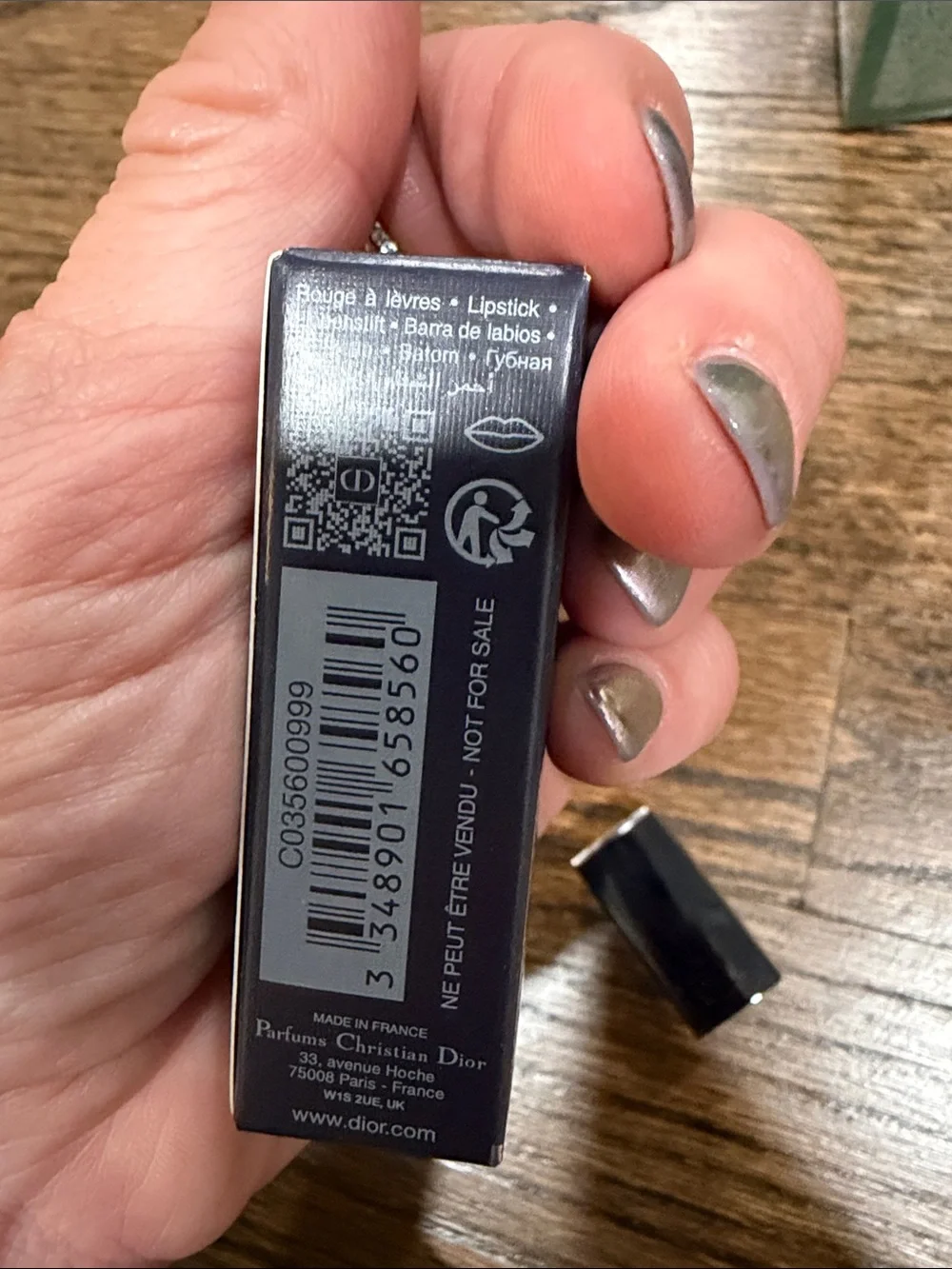 Dior Rouge Lipstick —999 Velvet